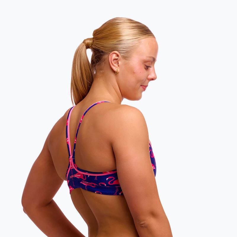 Fürdőruha felső Funkita Sports Top flocked up 2