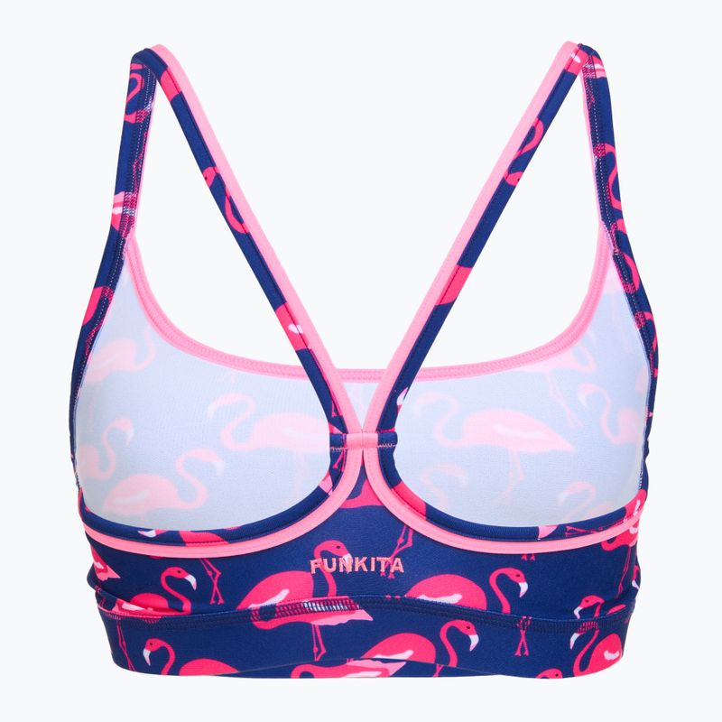 Fürdőruha felső Funkita Sports Top flocked up 2