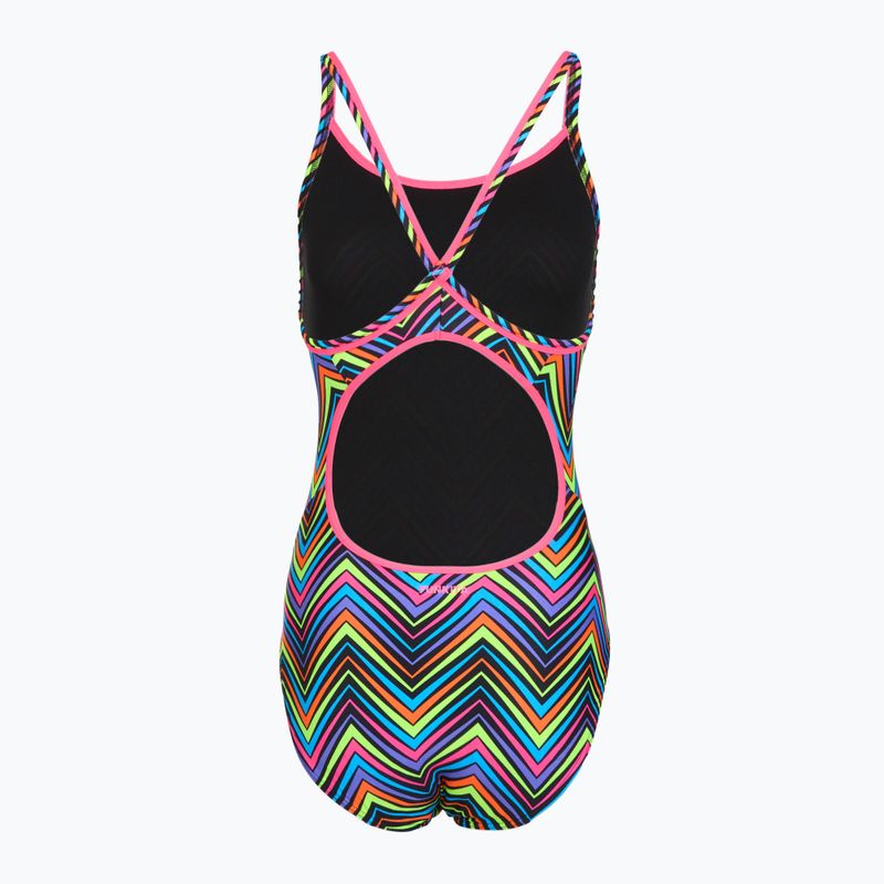 Női egyrészes fürdőruha  Funkita Diamond Secure One piece up down 2