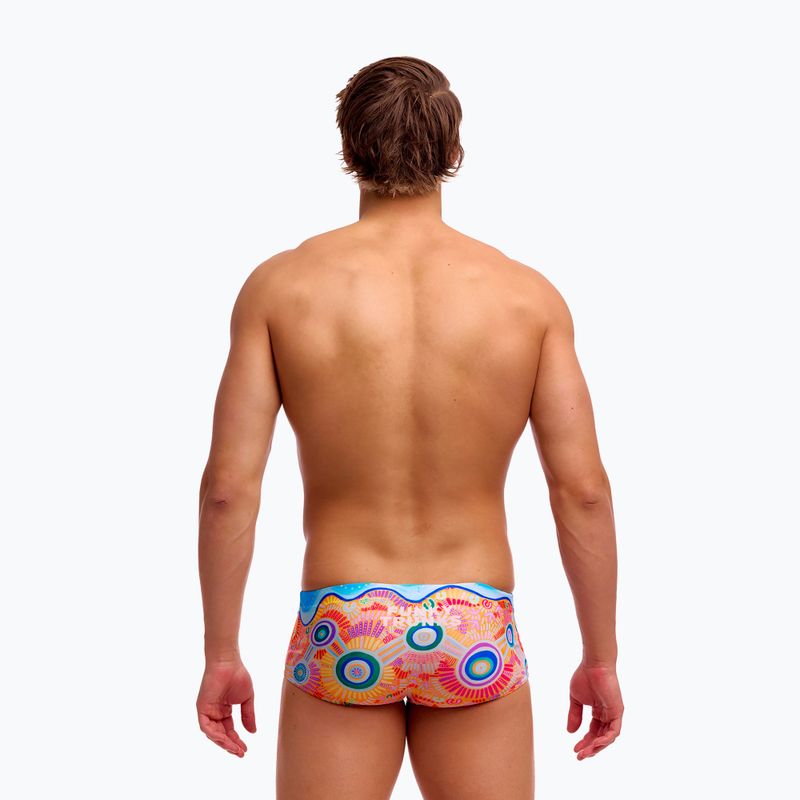Férfi úszó boxeralsó Funky Trunks Sidewinder Trunks kulin colour 4