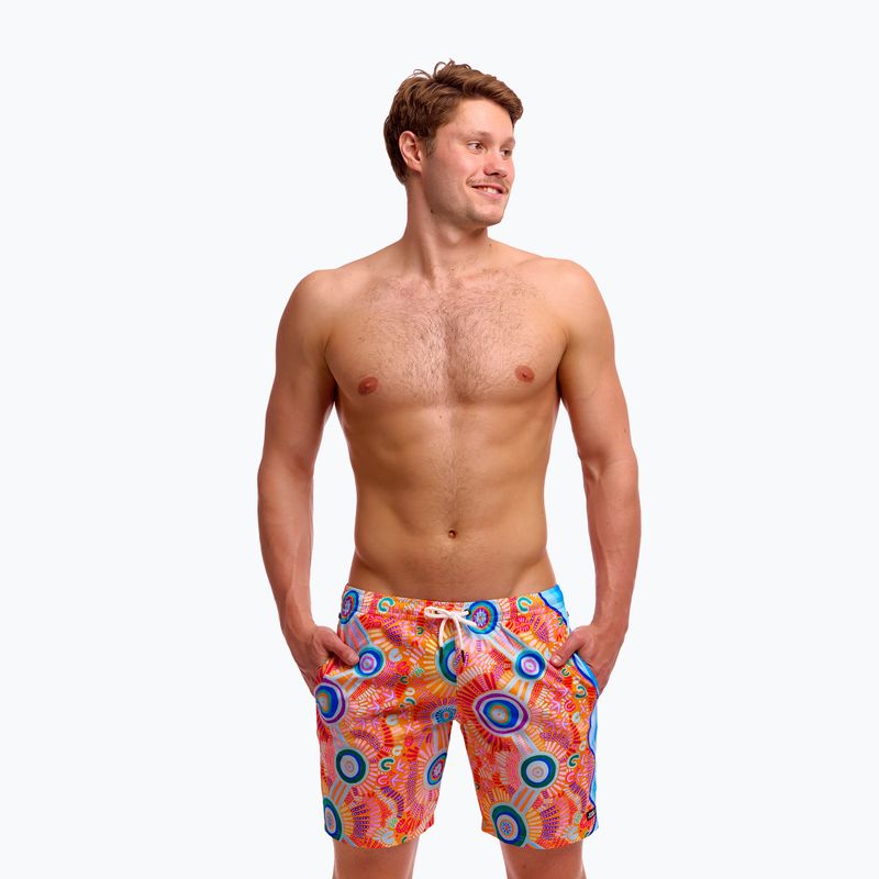 Férfi úszóshortok Funky Trunks Long Johnny Short culinary colour 5