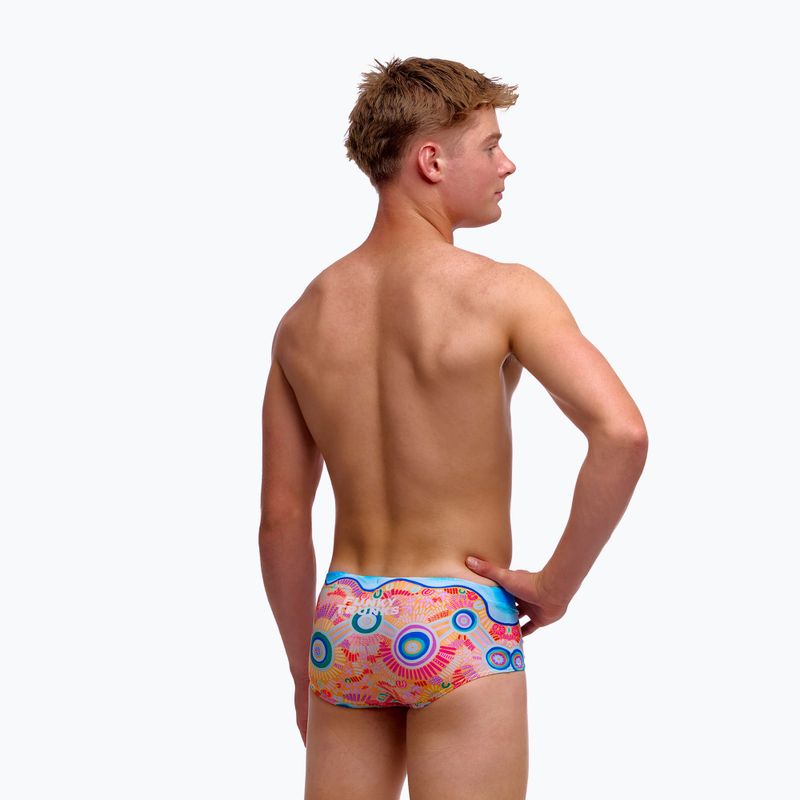 Gyerek úszó boxeralsó Funky Trunks Sidewinder Trunks kulin colour 5