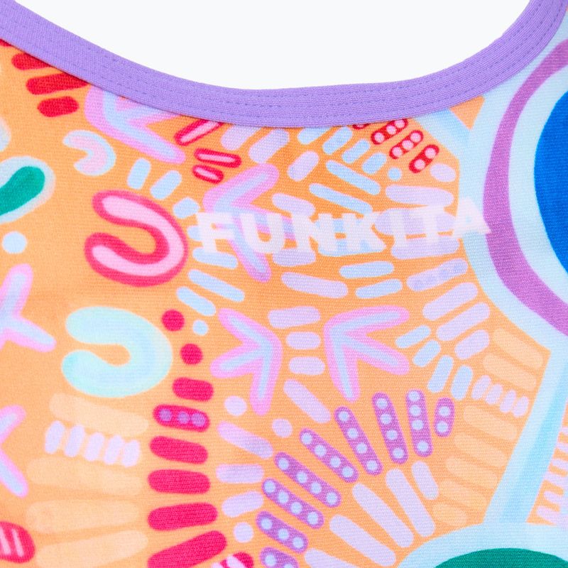 Női egyrészes fürdőruha Funkita Single Strap One piece kulin colour 3