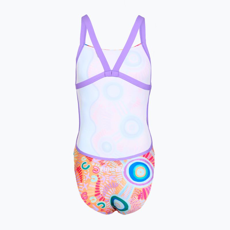 Női egyrészes fürdőruha  Funkita Brace Free One piece kulin colour 2