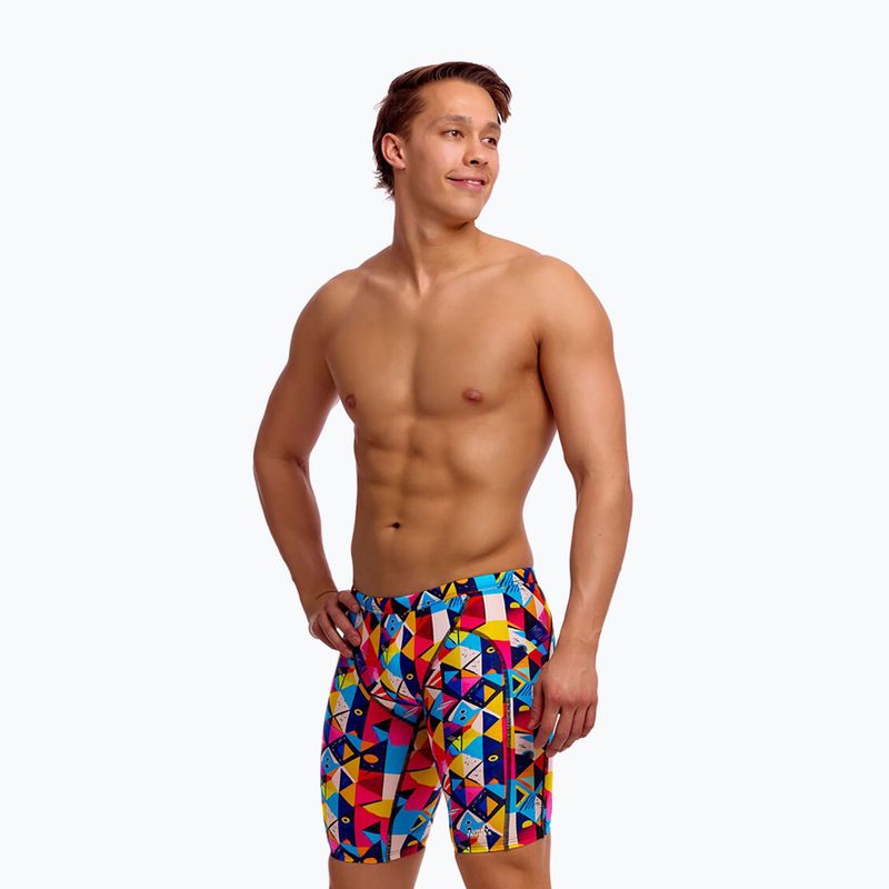 Férfi úszójammerek Funky Trunks Training broken blox