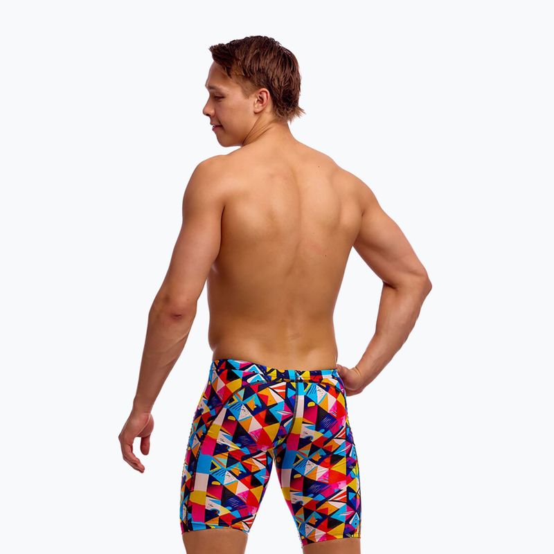 Férfi úszójammerek Funky Trunks Training broken blox 2