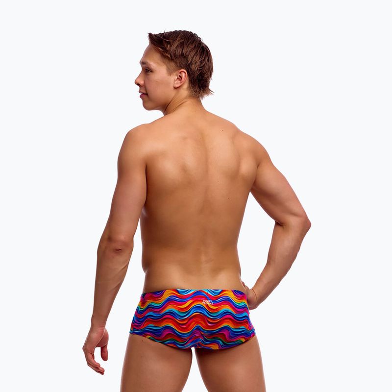 Férfi úszó bokszerek Funky Trunks Sidewinder Trunks plastic fantastic 2