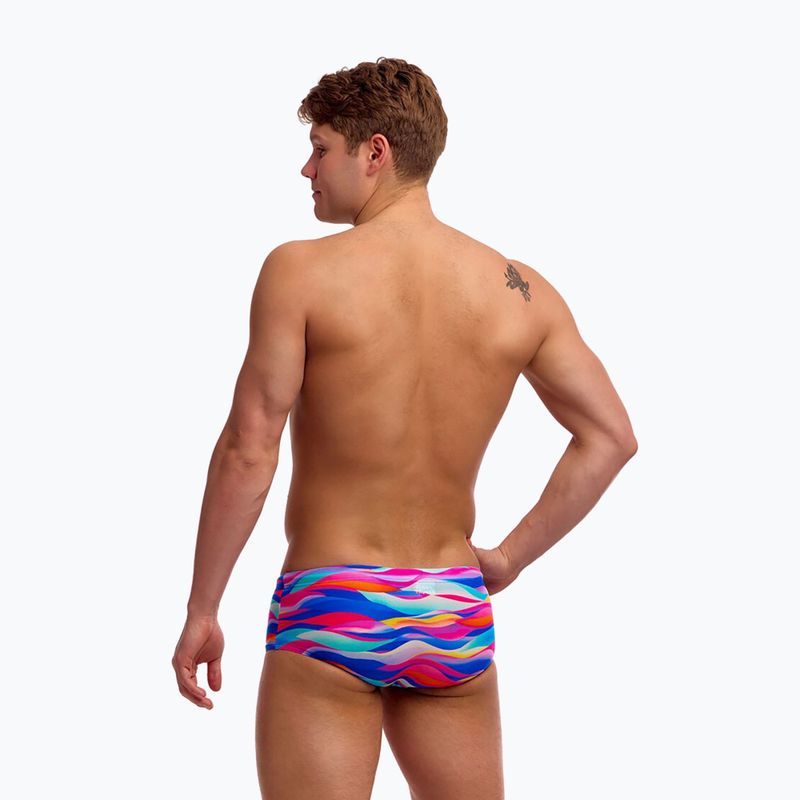 Férfi úszó bokszerek Funky Trunks Sidewinder Trunks royal wave 2