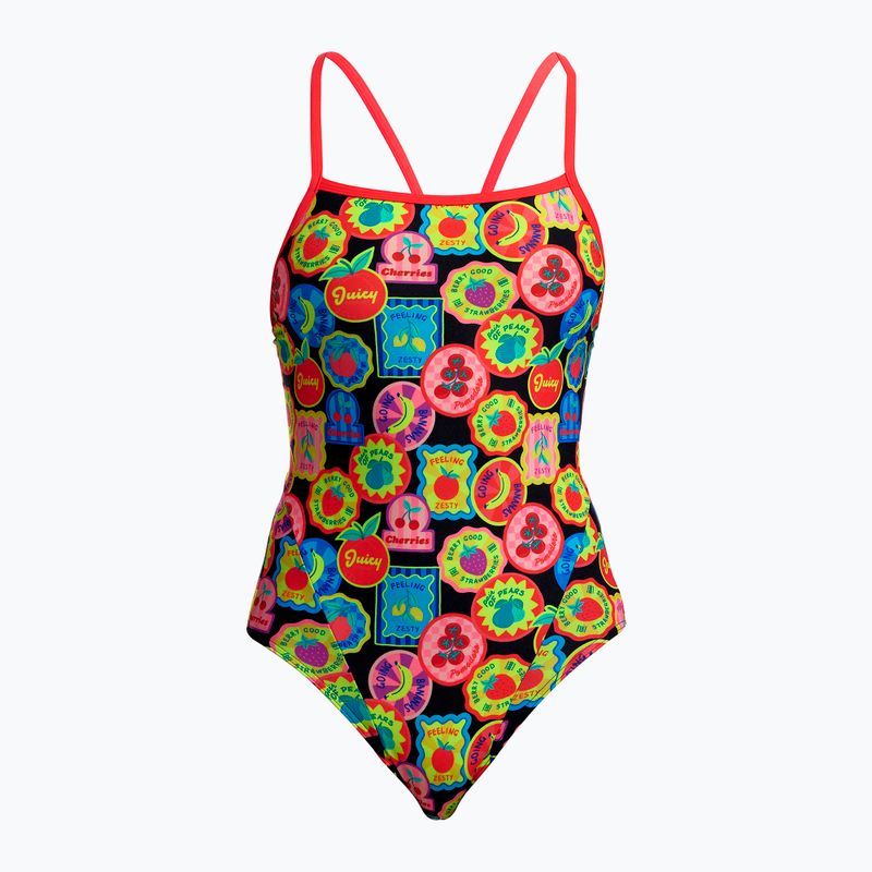 Gyerek egyrészes fürdőruha Funkita Single Strap One Piece berry good