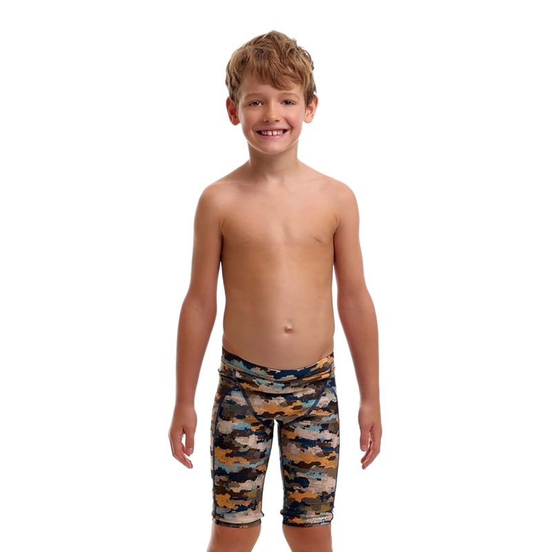 Gyerek jammer úszónadrág Funky Trunks Miniman Jammers bilko baby 2