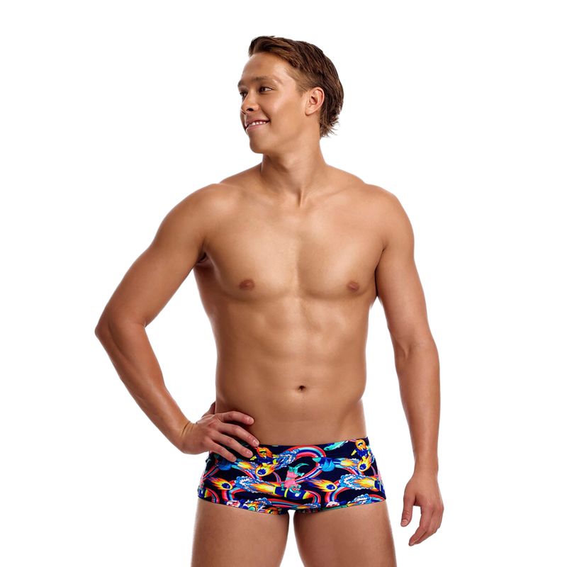 Férfi úszó boxer nadrág Funky Trunks Sidewinder Trunks blast buddies 2