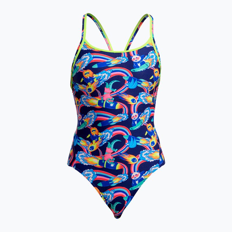 Női egyrészes fürdőruha Funkita Diamond Back One Piece blast buddies