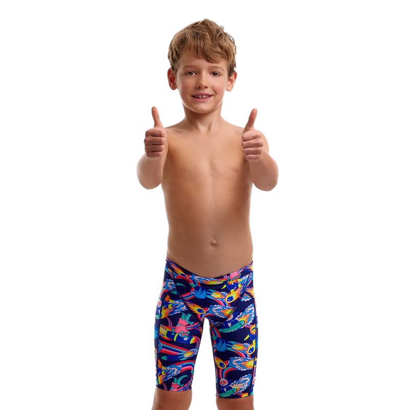 Gyerek jammer úszónadrág Funky Trunks Miniman Jammers blast buddies 4