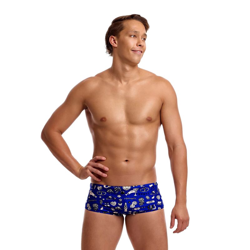 Férfi úszó boxer nadrág Funky Trunks Sidewinder Trunks scratchy 2