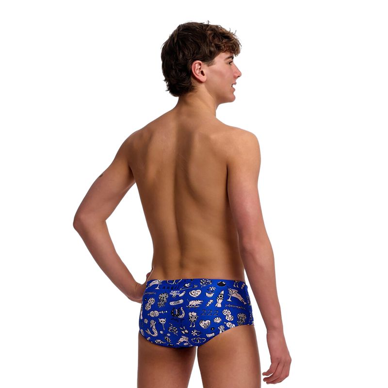 Fiú boxer úszónadrág Funky Trunks Sidewinder Trunks scratchy 2