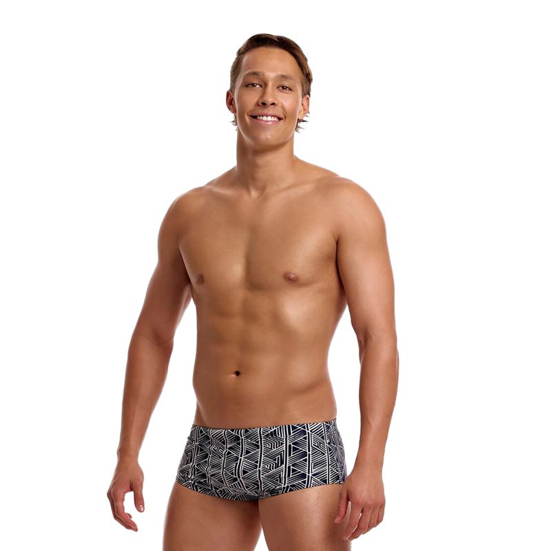 Férfi úszó boxer nadrág Funky Trunks Sidewinder Trunks stickler 2