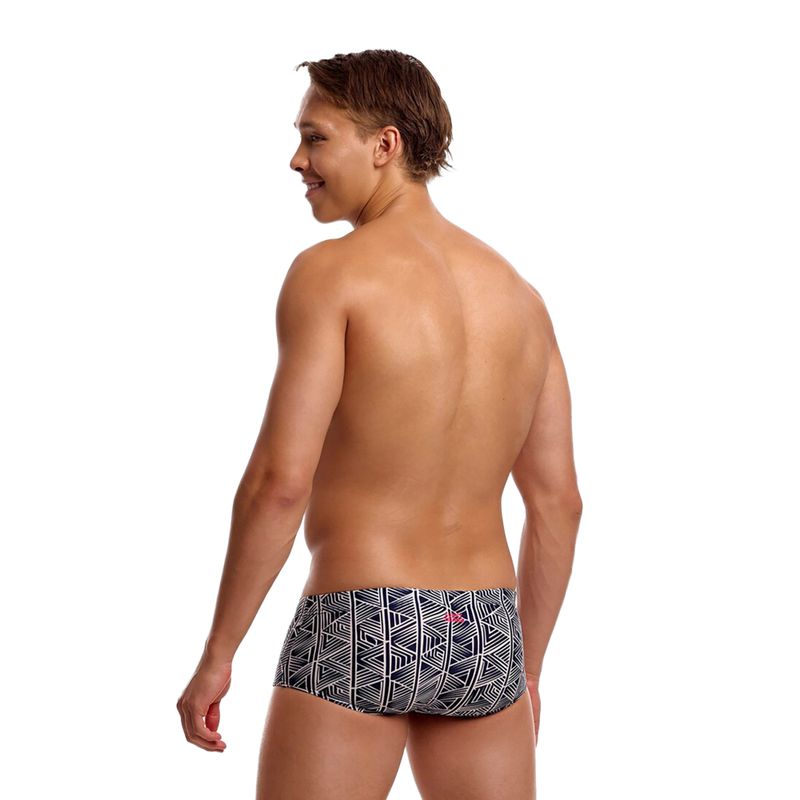 Férfi úszó boxer nadrág Funky Trunks Sidewinder Trunks stickler 3