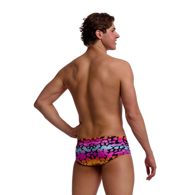 Férfi úszó boxer nadrág Funky Trunks Sidewinder Trunks wild animal 2