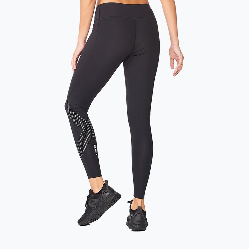 Női edző leggings 2XU Force Mid-Rise Compression fekete WA2864B 4