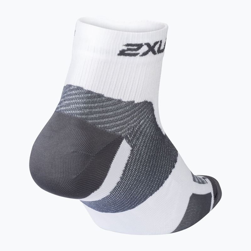 2XU Vectr Ultralght 1/4 Crew sportzokni fehér UA5046E 2