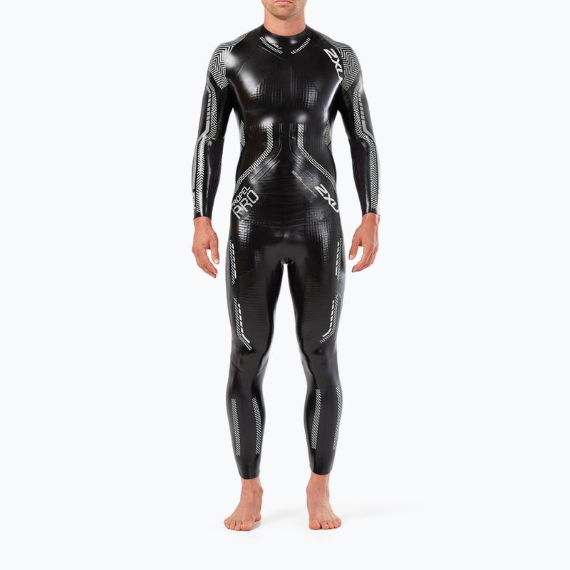 Férfi triatlon búvárruha 2XU Propel PRO fekete MW5124C