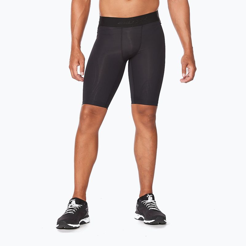 Férfi 2XU Force kompressziós edzőnadrág fekete MA5366B