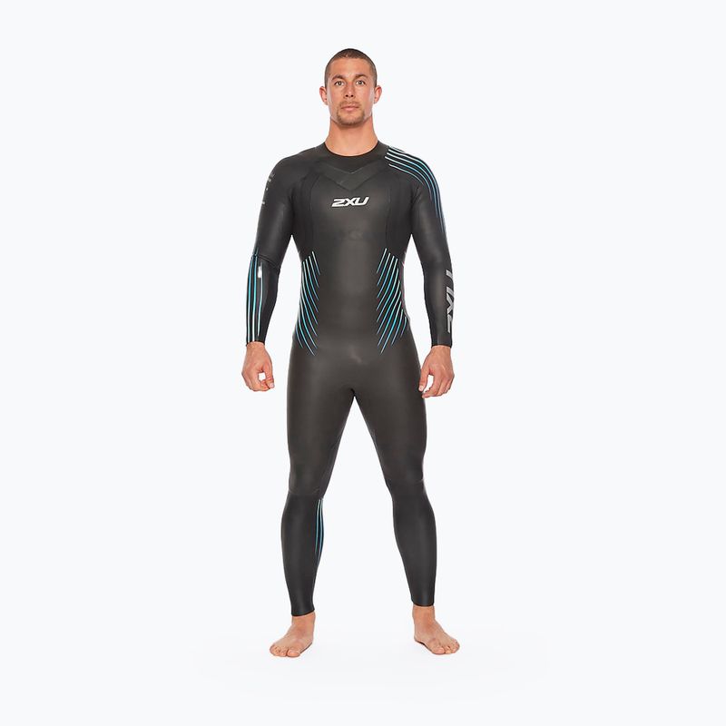 Férfi triatlon búvárruha 2XU Propel 1 fekete MW4991C 6