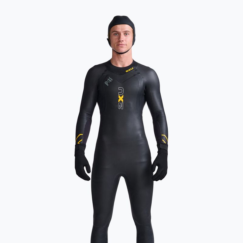 2XU Propel neoprén sapka fekete/ambition