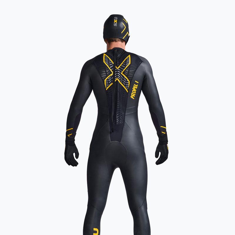 2XU Propel neoprén sapka fekete/ambition 3