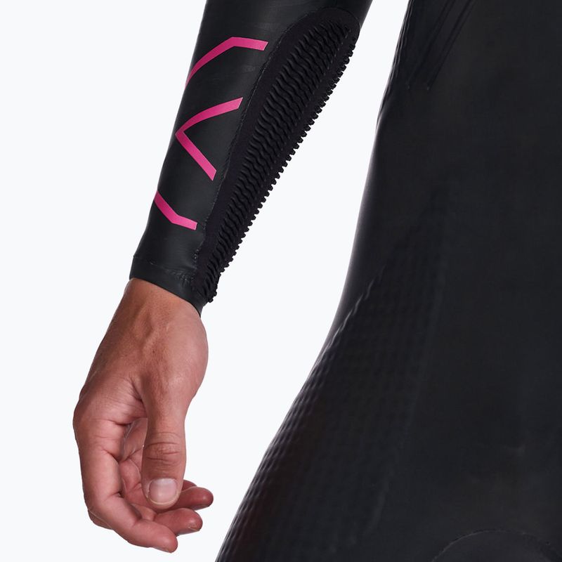 Férfi 2XU Propel PRO 3 mm fekete/punk rózsaszín triatlon búvárruha 11