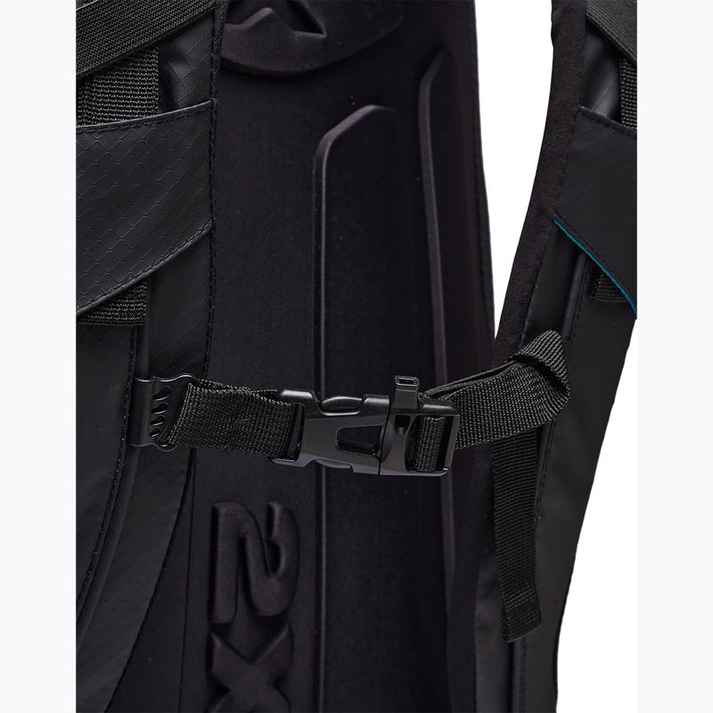 Triatlon hátizsák 2XU Transition 34 l black/aloha 10