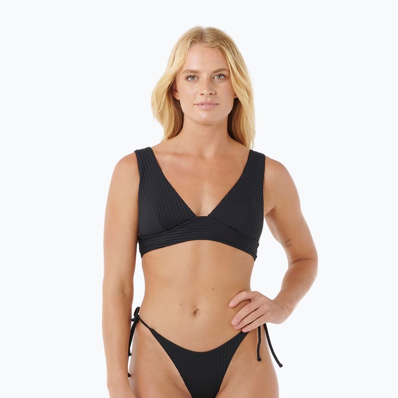A női fürdőruha felső része Rip Curl Premium Surf D-Dd Deep V black