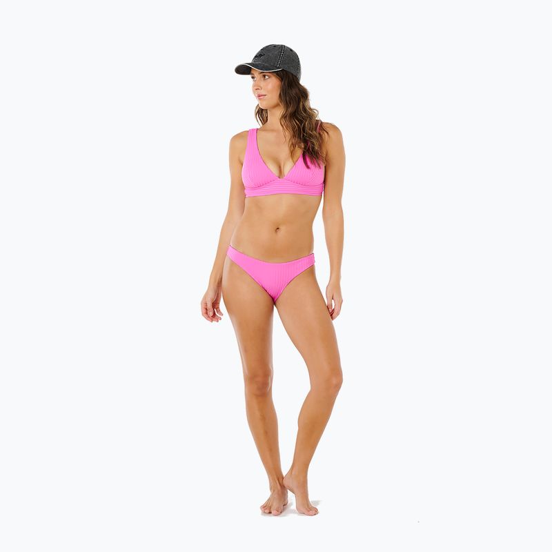A női fürdőruha felső része Rip Curl Premium Surf D-Dd Deep V super pink 2