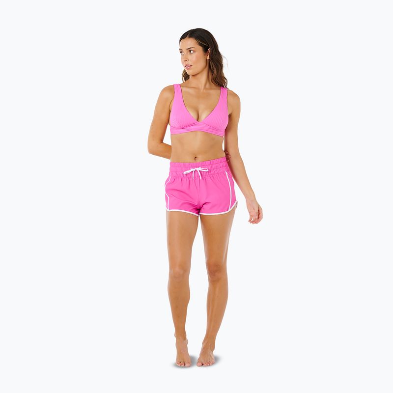 Női fürdősort Rip Curl High Waist Retro Volley 3" super pink 2