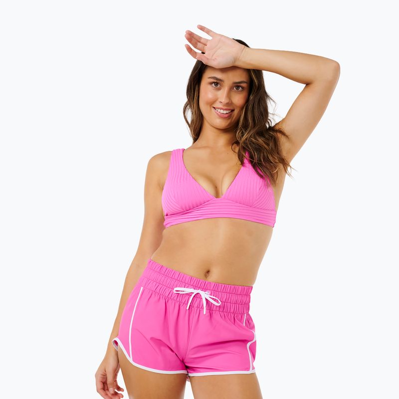 Női fürdősort Rip Curl High Waist Retro Volley 3" super pink 5
