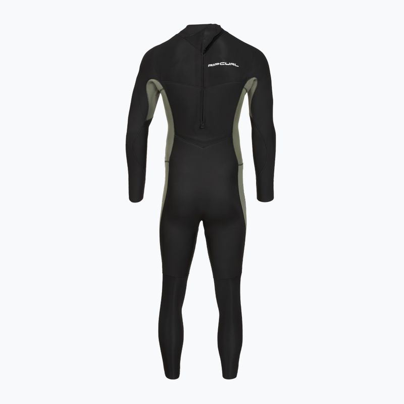 Férfi úszóruha Rip Curl Dawn Patrol 4/3mm Back Zip deep cactus 3