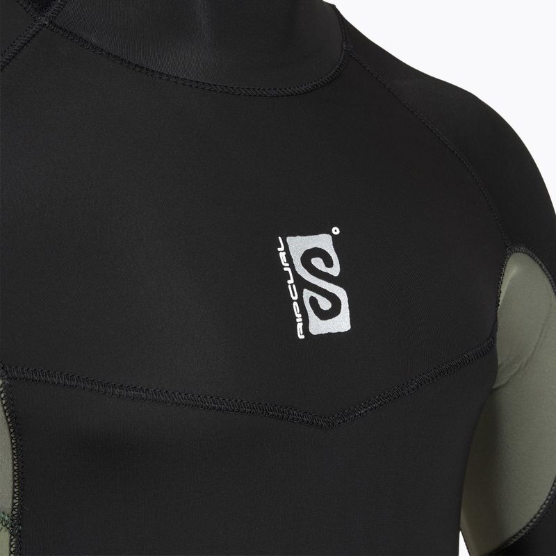 Férfi úszóruha Rip Curl Dawn Patrol 4/3mm Back Zip deep cactus 4