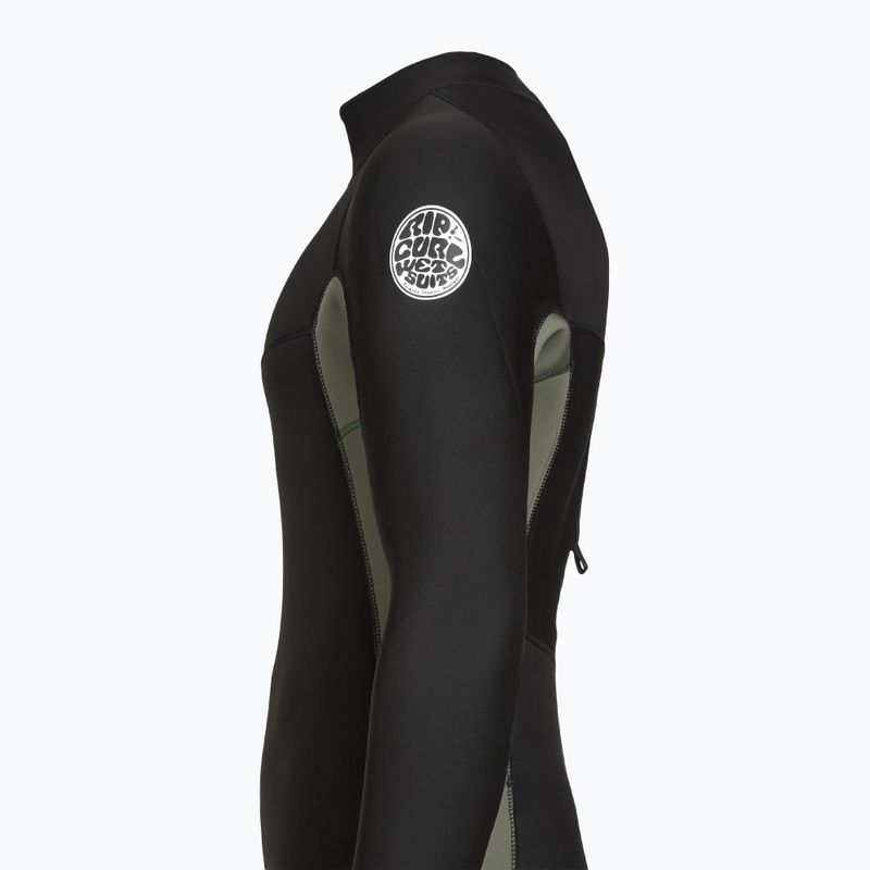 Férfi úszóruha Rip Curl Dawn Patrol 4/3mm Back Zip deep cactus 6