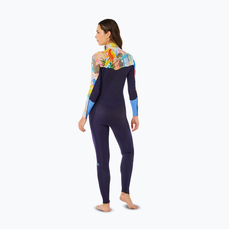 Női úszóruha Rip Curl Dawn Patrol Pro 3/2 mm Chest Zip multicolor 2