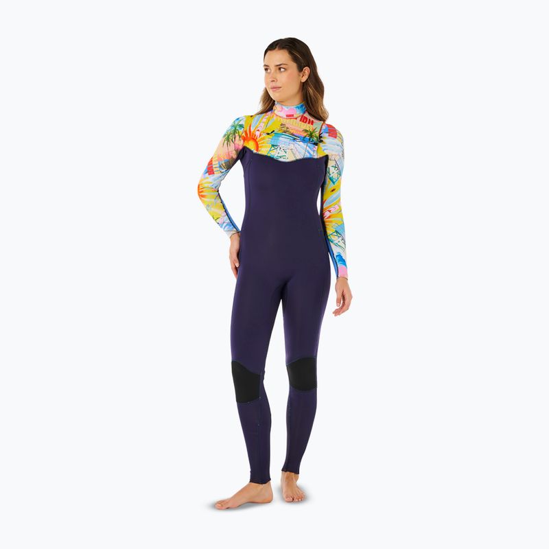 Női úszóruha Rip Curl Dawn Patrol Pro 3/2 mm Chest Zip multicolor 4