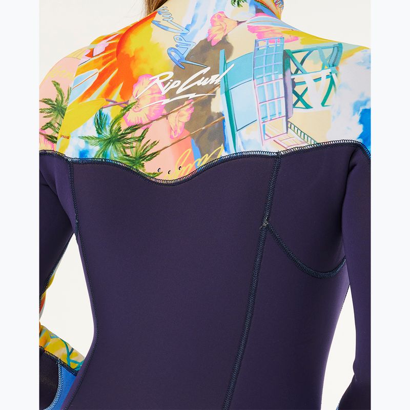 Női úszóruha Rip Curl Dawn Patrol Pro 3/2 mm Chest Zip multicolor 6