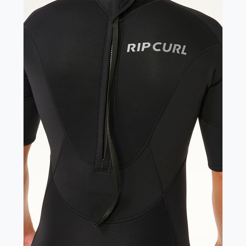 Férfi úszóruha Rip Curl Trad 2/2 mm Back Zip Springsuit black 5