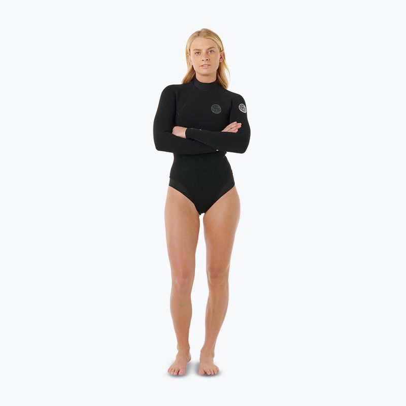 Női neoprén ruha Rip Curl Ultimate G-Bomb 2/2 mm Back Zip Springsuit black 2