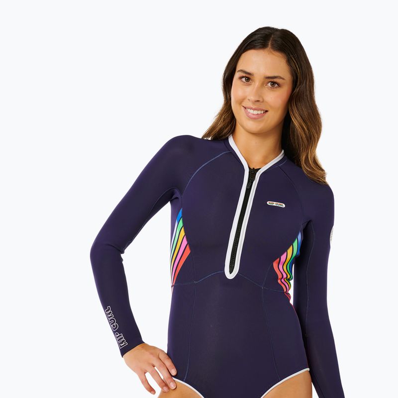 Női úszóruha Rip Curl G-Bomb 1.5 mm Full Zip Springsuit dark navy 5