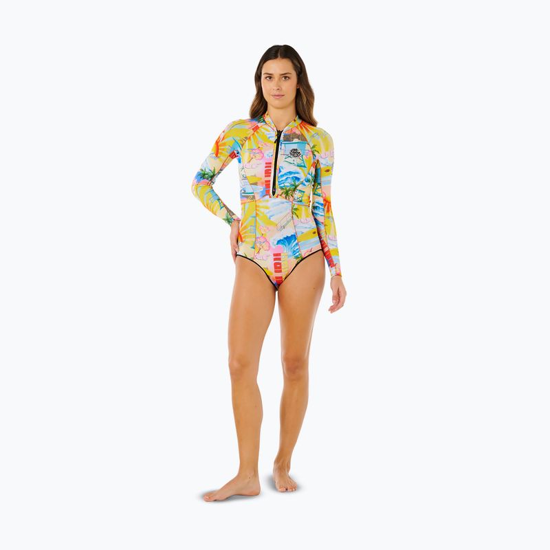 Női úszóruha Rip Curl G-Bomb 1.5 mm Full Zip Springsuit multicolor 2