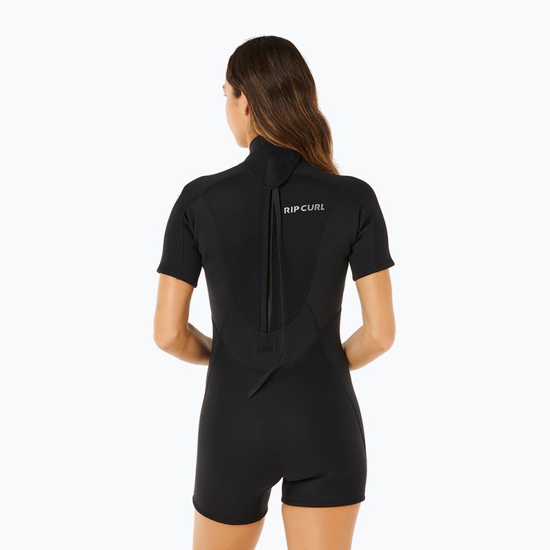 Női úszóruha Rip Curl Trad 2/2 mm Back Zip Springsuit black 3