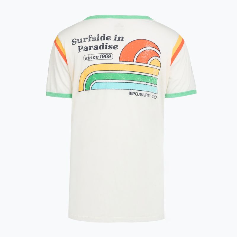 Női póló Rip Curl Surf Side Ringer bone 2