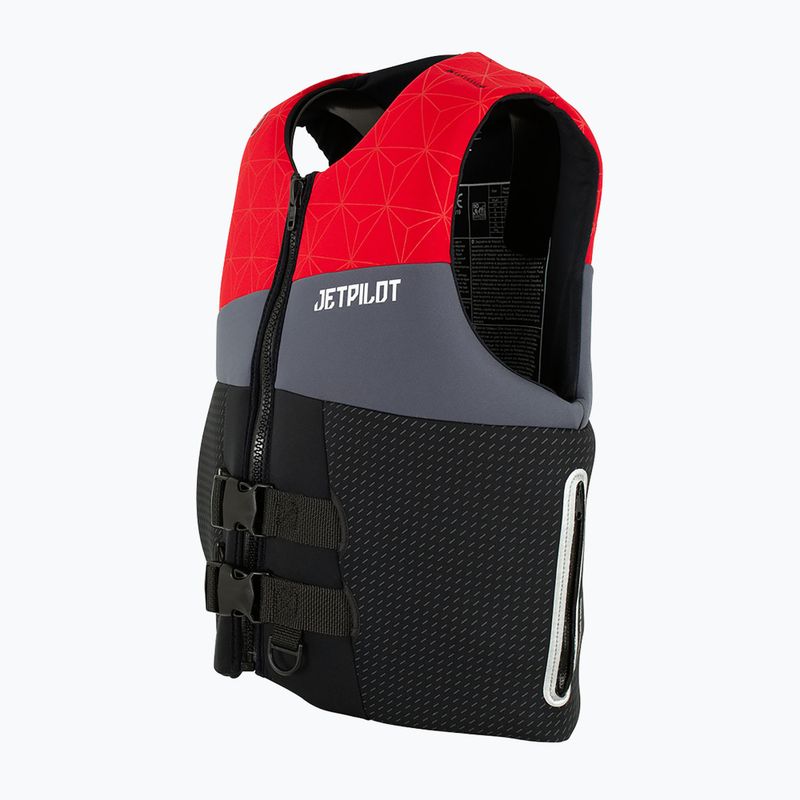 Férfi Jetpilot Cause Neo biztonsági mellény fekete és piros 2205703