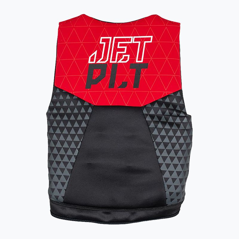 Jetpilot Cause Youth Neo piros gyermekbiztonsági mellény 2