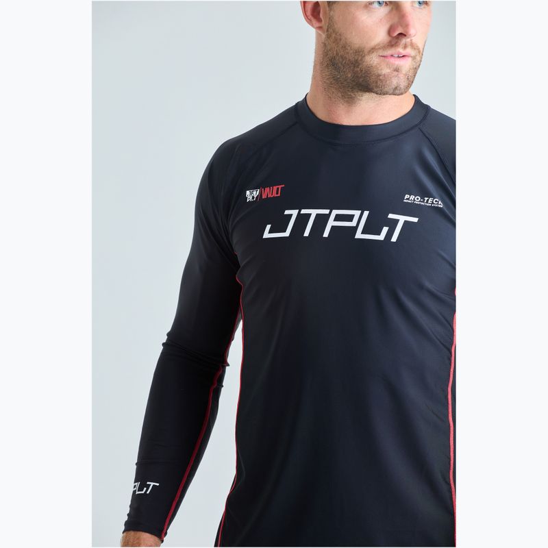 Férfi Jetpilot Rx Vault Rashie úszás hosszú ujjú fekete 3